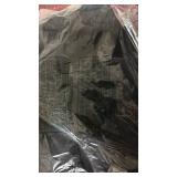 Surmente Black Fitted Tablecloths for 6 Foot Rectangle Tables, Black Table Covers for Weddings, Banquets, or Restaurants