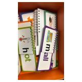 Edulok Word Families, Letter Sounds Flash Cards, ABC Vocabulary Flashcards, Kindergarten Sight Word Flash Cards, Learn to Read Phonics Cards, Read and Rhyme Flip Activity Book, Reading Games