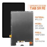 THIRDPOLE for Samsung Galaxy Tab S9 FE Screen Replacement LCD Display SM-X510, SM-X516B Touch Screen Digitizer Full Assembly,with Tools(Black)