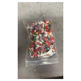 BERMRO 200pcs Polymer Flag Beads Mixed Heishi for Jewelry Making Bracelets Bulk
