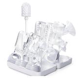 Termichy Travel Baby Bottle Drying Rack, Compact Size with Large Capacity for Working Mom, Visit Families, Friends or Camping with Baby Gary