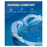 ZIONOR Swim Goggles, G1 SE Swimming Goggles Anti-Fog for Adult Men Women