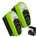 2Pcs Automotive Oil Film Cleaning Brush, 2025 Upgrade Clearvision Car Windshield Cleaner, Clearvision Glass Cleaner, 150mll Reusable Oil Film Cleaning Brush for Car Window, Prevents Rain and Fog