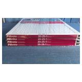Filtrete Ultra Allergen 2X Filter  20x25x1  1600MPR  4 Pack - Retail: $88