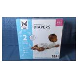 Members Mark Premium Diapers 184 Diapers Size 2 12-18lbs