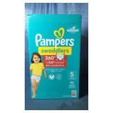 Pampers Swaddler 360 Disposable Baby Diapers - Size 5 - 92ct - Retail: $45