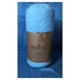 Home Collection Premium Ultra Soft Damask Pattern Quilted Coverlet Set, King - Retail: $169