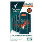 Degree for Men Advanced Antiperspirant Adventure 2.7 Ounce (5 Pack) - Retail: $38