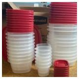 Rubbermaid Storage Container Box Set - 50 pieces