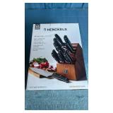 Henckels Definition Knife Block Set (incomplete) - Retail: $129