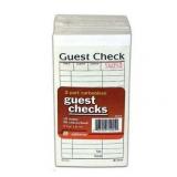 Adams 2 Part Carbonless Guest Checks 10 Books/50 Checks