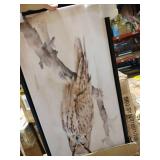 Wise and Watchful Majestic Owl V Canvas Print