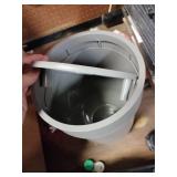 Touch Consumables HSM Plastic 2 Gallon Swing Top Trash Can