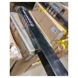 Premium Quality Double Curtain Rod Set Adjustable 36-72 In. - Brushed Nickle