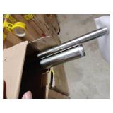 Premium Quality Double Curtain Rod Set Adjustable 36-72 In. - Brushed Nickle