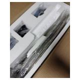 42 In. 5 ABS Blade Modern Dark Blue Ceiling fan with Light Six Speed -Retail- $146.00