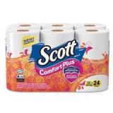 Scott ComfortPlus Toilet Paper - Double Rolls  12 count