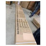 36 In. H-Shaped Barn Door (No Hardware)