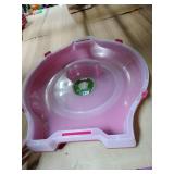 Sterilite Clear Lid Nesting Storage Christmas Holiday Wreath Box  Red