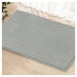 Azriah Luxury Chenille Super Soft Absorbent Microfiber Rectangle Bath Rug