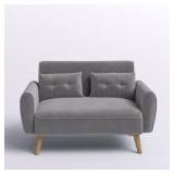 Arlander 47.24 In. Slipcovered Loveseat
