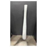 Tall White Modern Floor Vase 29 inches tall