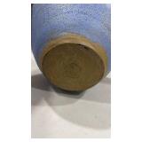 Signed potter vase 11 inches tall