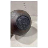 Signed pottery vase 5 inches tall