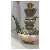 Unique ceramic tea pot