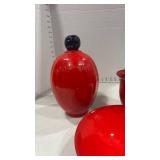 Signed ceramic vase, bowl and more