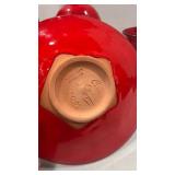 Signed ceramic vase, bowl and more