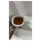 Hand crafted ceramic tea pot and Prairie Fire pottery plate