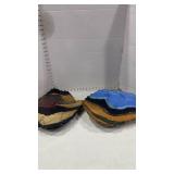 Handcrafted Art Pottery Decorative Plates can be hung