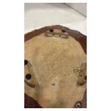 Handcrafted Art Pottery Decorative Plates can be hung