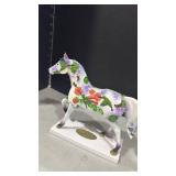 The Trail of Painted Ponies summer horse figurine 7x6 inches