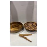 Myrtlewood factory wooden bowl and more