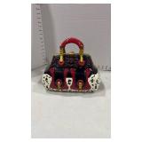 Ceramic handbag cookie jar