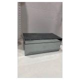 Mirrored decorative storage box 6x14x7
