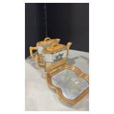 Lusterware Tea Set and stackable tea set