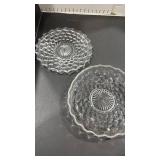 American Fostoria Glass Plate and dish