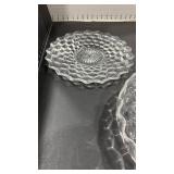American Fostoria Glass Plate and dish