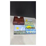 Wetland handblown shot glasses poker collection and more
