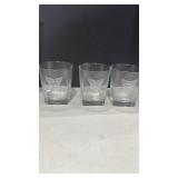 Class of 1957 Naval Academy etched beer pitcher and rocks glasses