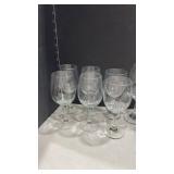 Wine glasses