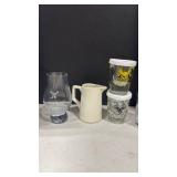 Glass Pyrex bowls with lids and more