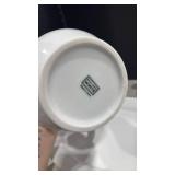 Royal Limited white serving platter, gravy, boat with saucer, and pitcher