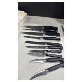 Wusthof and Zwilling knives, sharper and storage