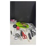 Wine bottle opener, cookie cutters and more kitchen utensils