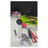 Wine bottle opener, cookie cutters and more kitchen utensils