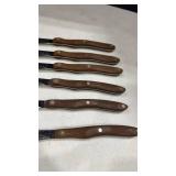 Set of 6 Cutco knives